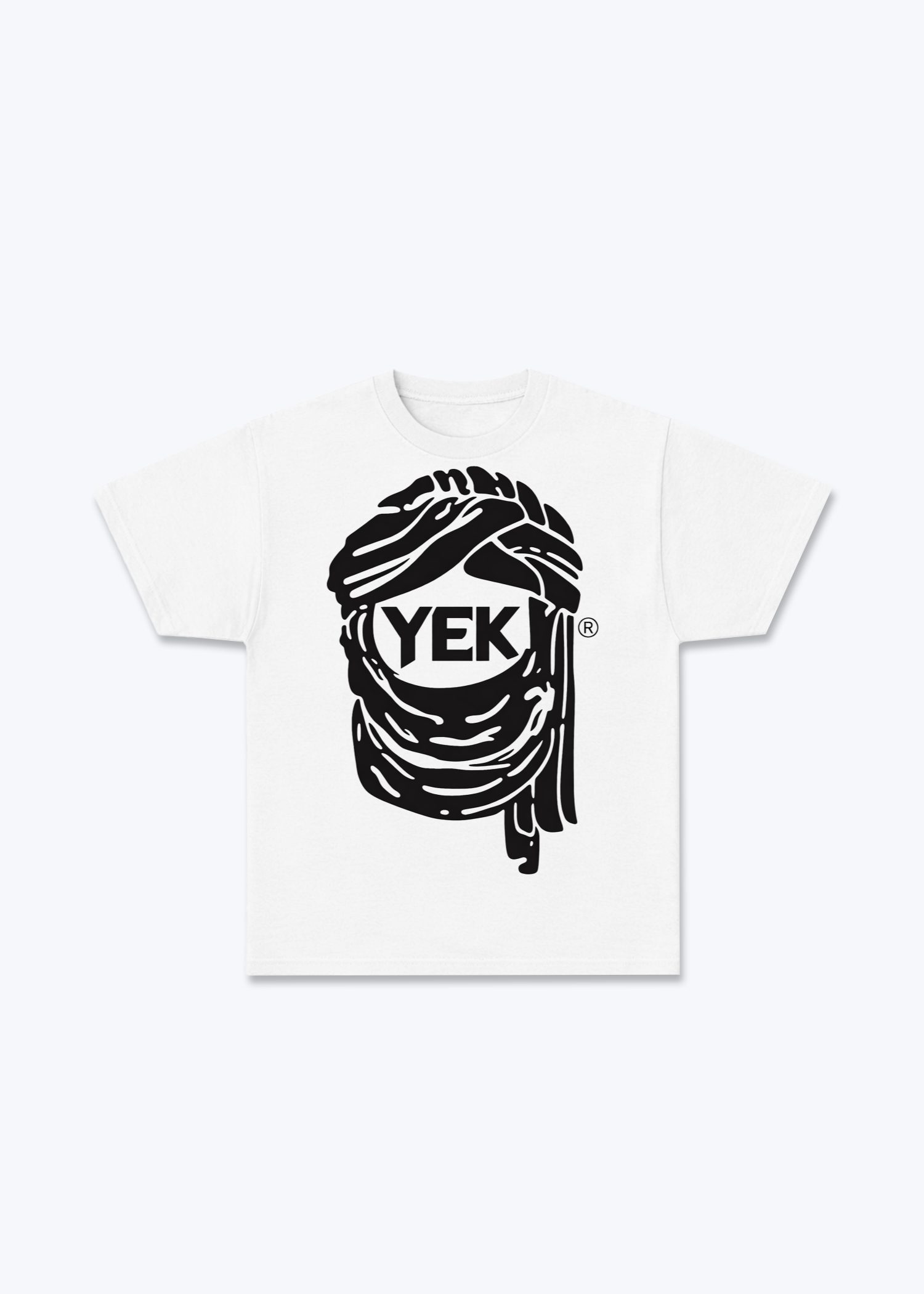 YEK T-Shirt - White Front (Designed)