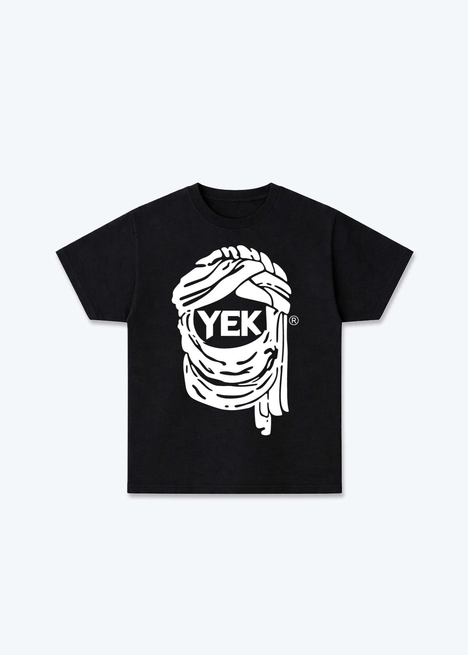 YEK T-Shirt - Black Front (Designed)