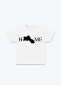 Home T-Shirt - White Front (Designed)