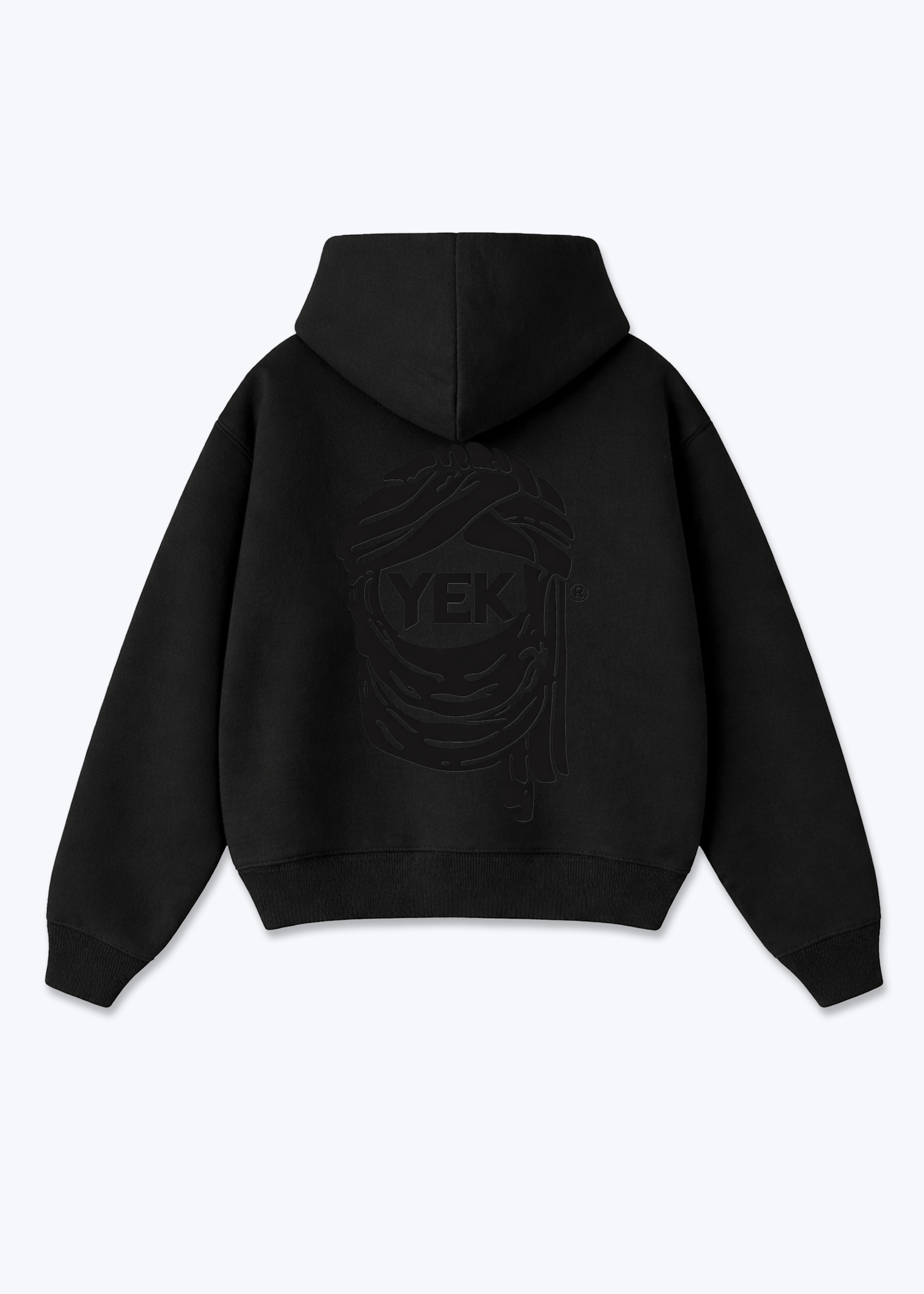 YEK Hoodie - Black Back (Designed)