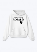 Rojava Hoodie - White Front (Designed)