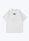 Deq Oversized T-Shirt - White Front (Designed)