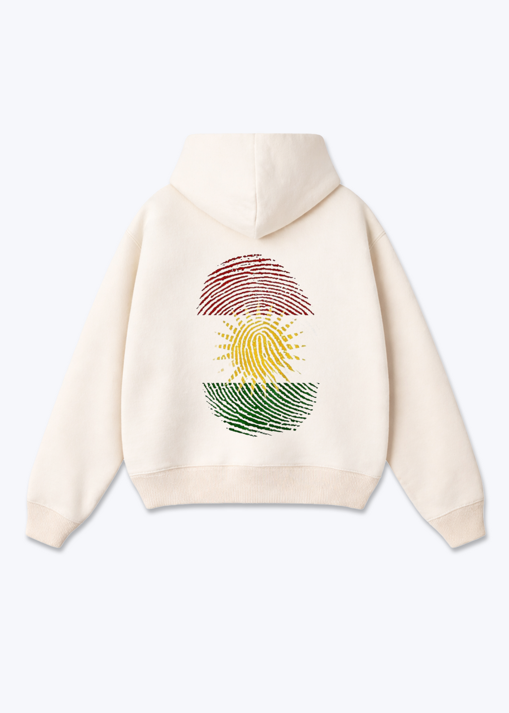 DNA Hoodie - Beige Back (Designed)