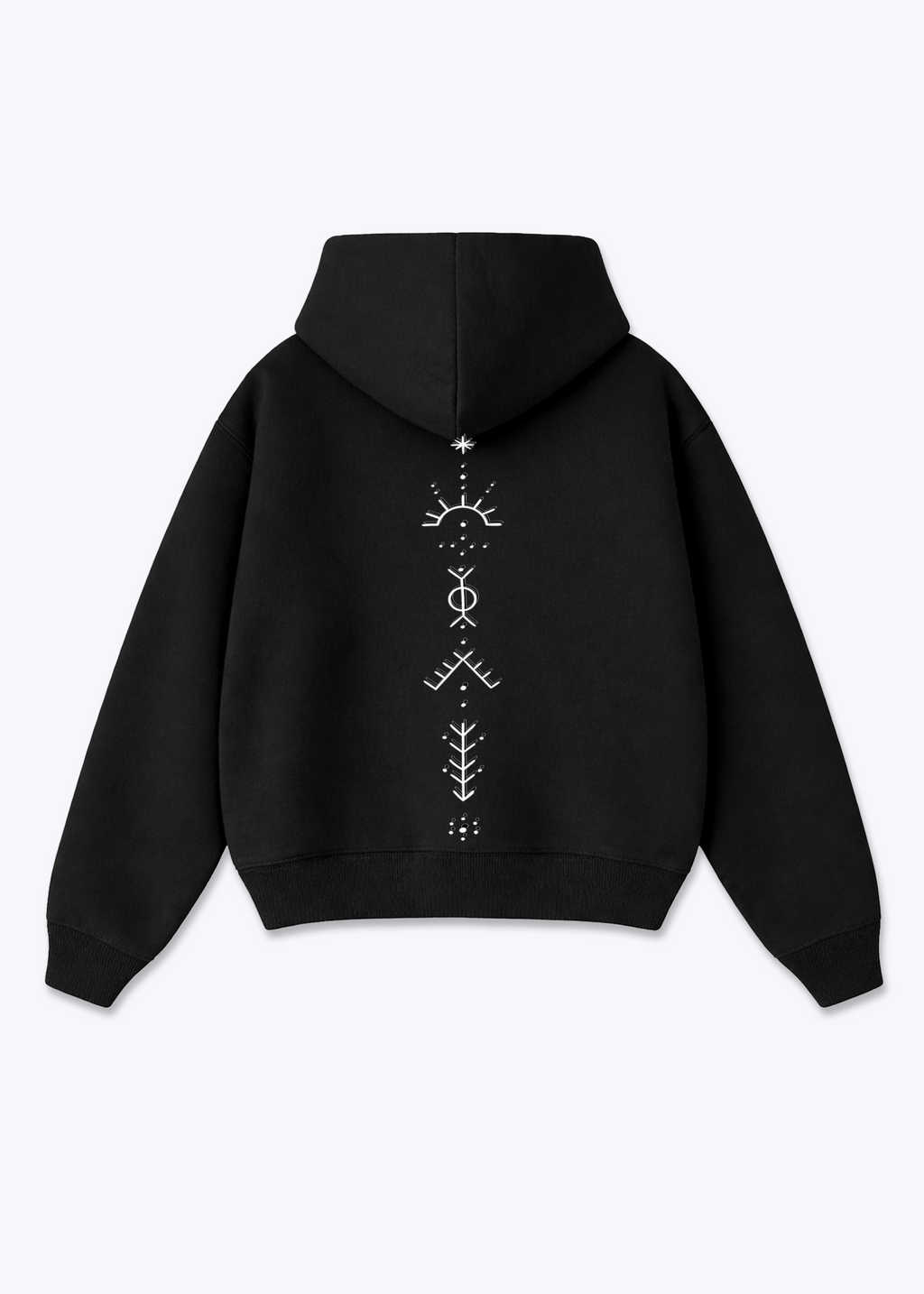 Deq Hoodie - Black Back (Designed)