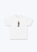 Hirç Grey T-Shirt - White Front (Designed)
