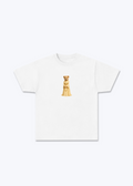 Hirçe Yellow T-Shirt - White Front (Designed)