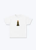 Hirçe Green T-Shirt - White Front (Designed)