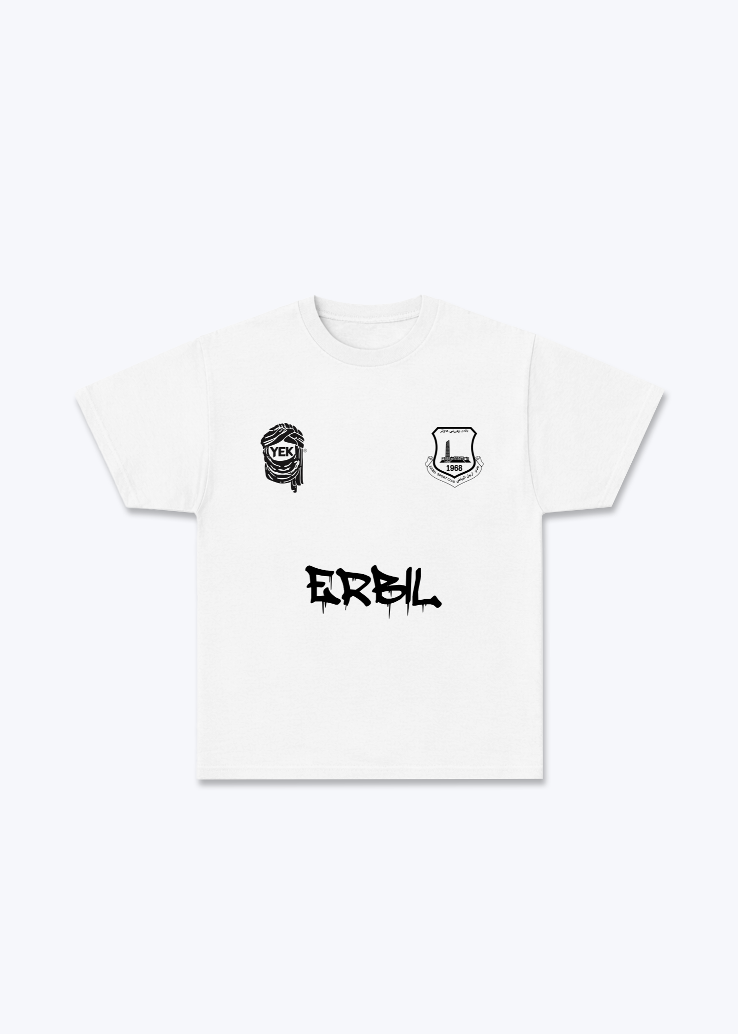 Erbil Jersey - White Front (Designed)