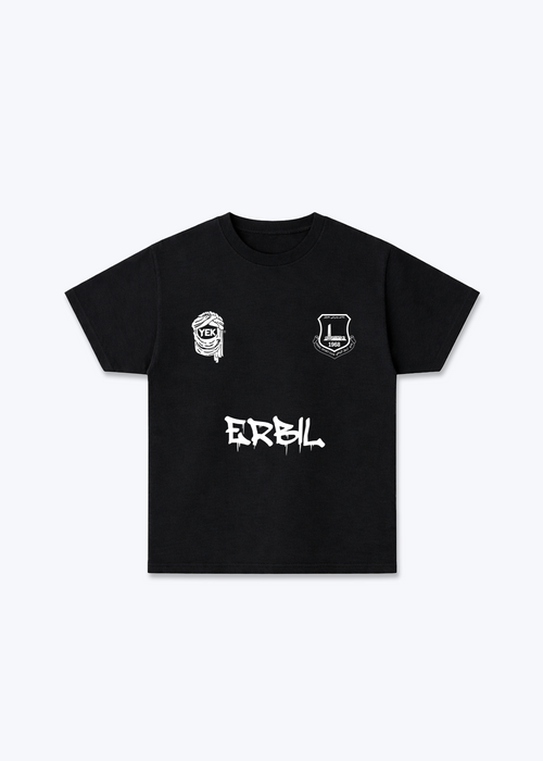 Erbil Jersey - Black Front (Designed)