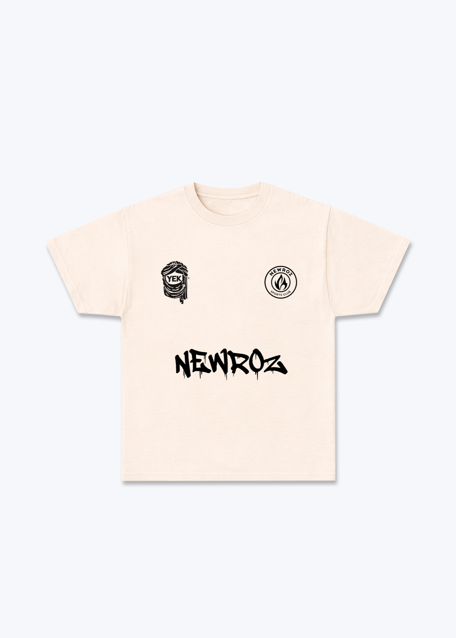 Newroz Jersey - Beige Front (Designed)