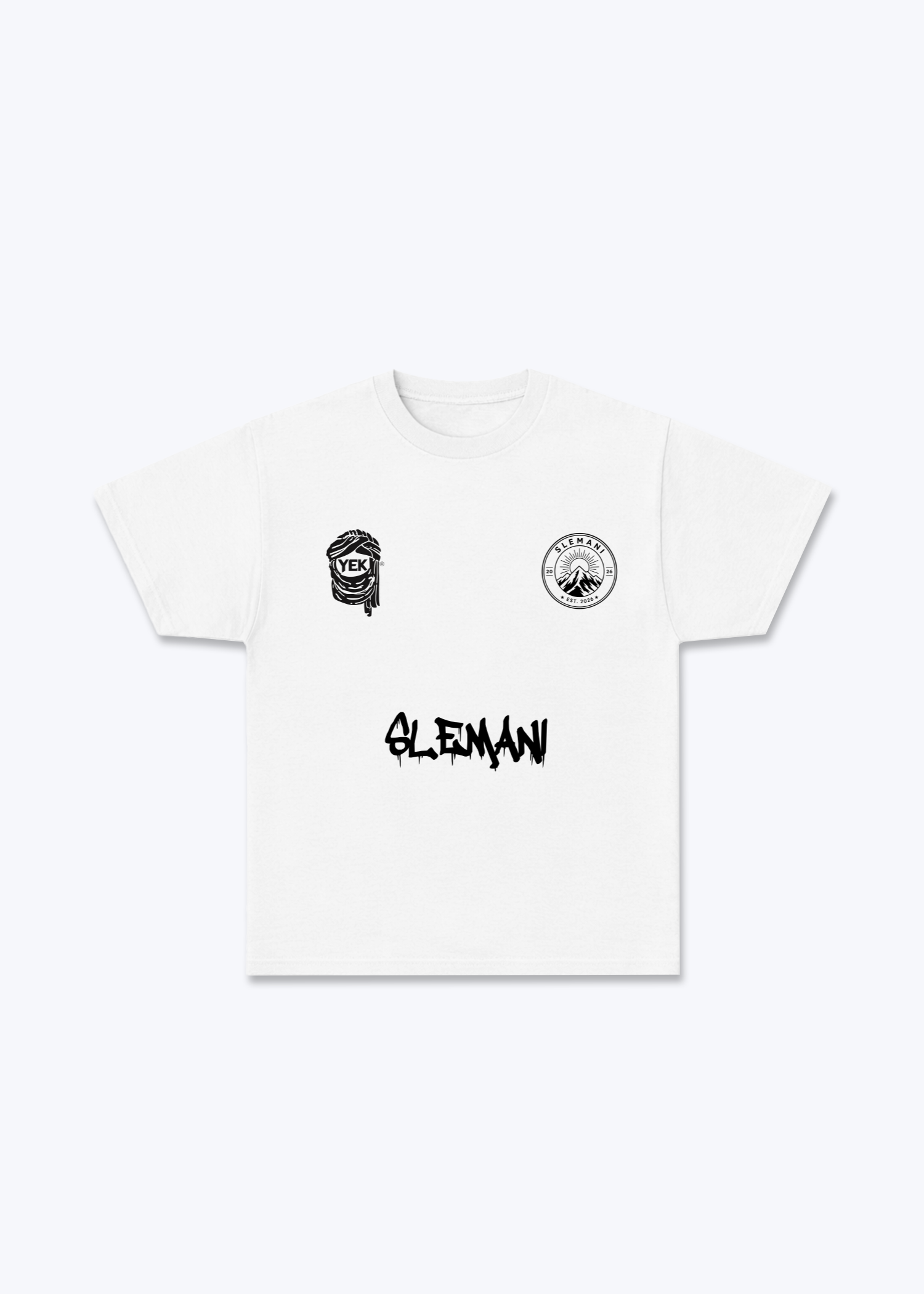 Slemani Jersey  - White Front (Designed)