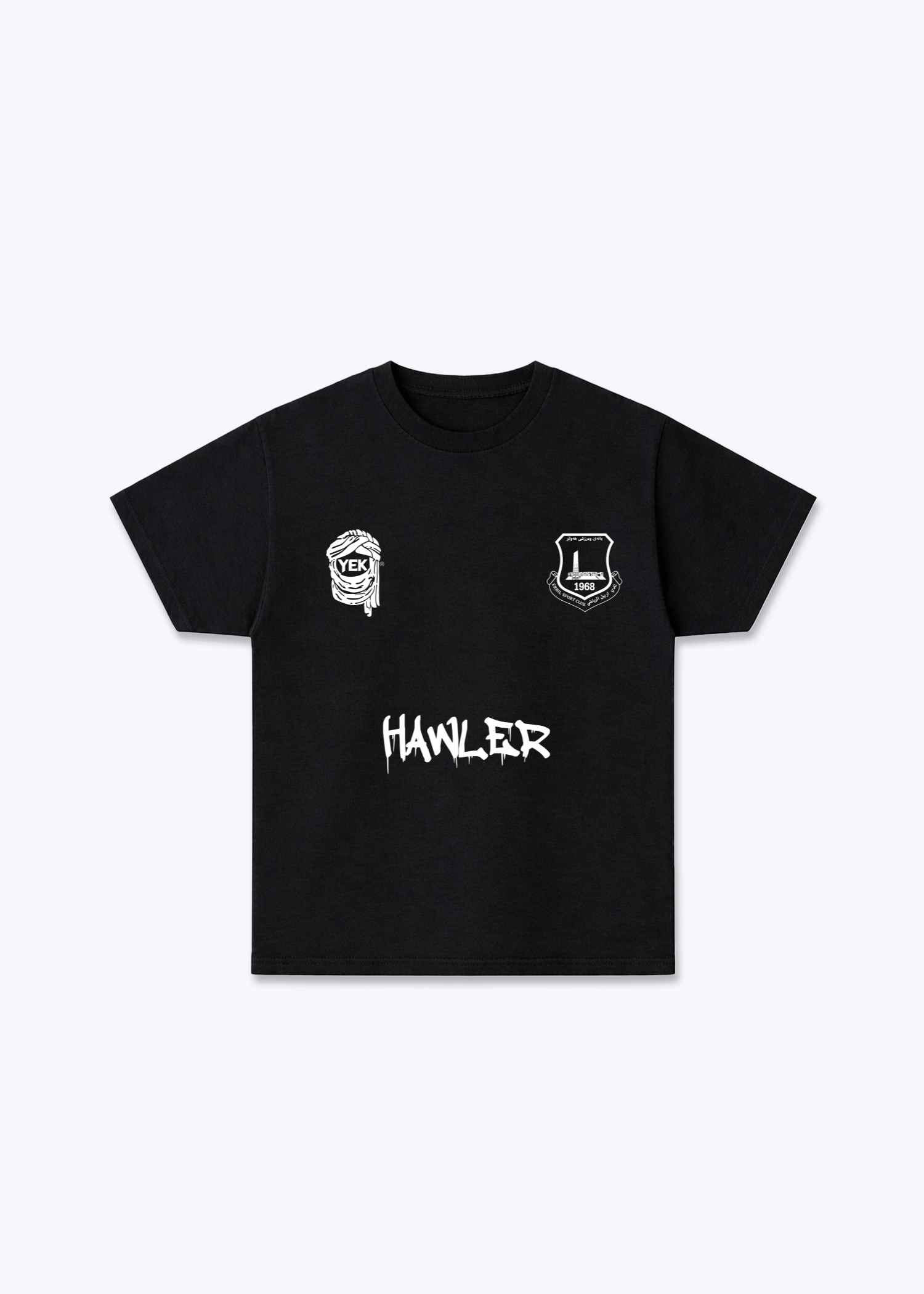 Hawler Jersey - Black Front (Designed)