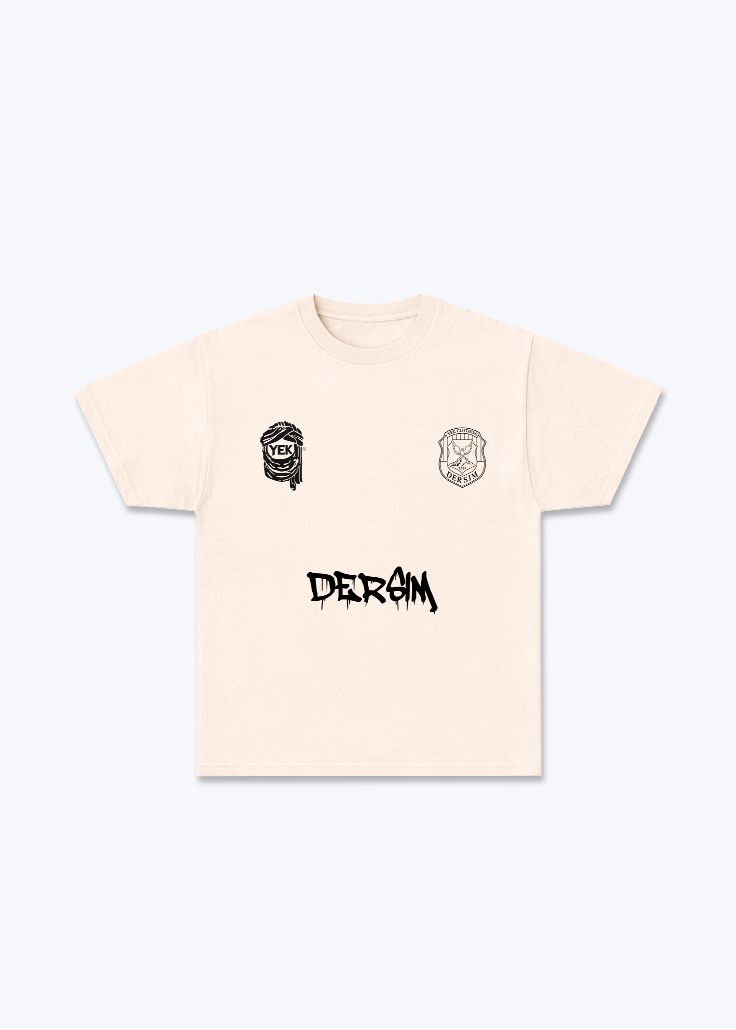 Dersim Jersey  - Beige Front (Designed)