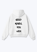 Need Money For Zêr Hoodie - White Back (Designed)