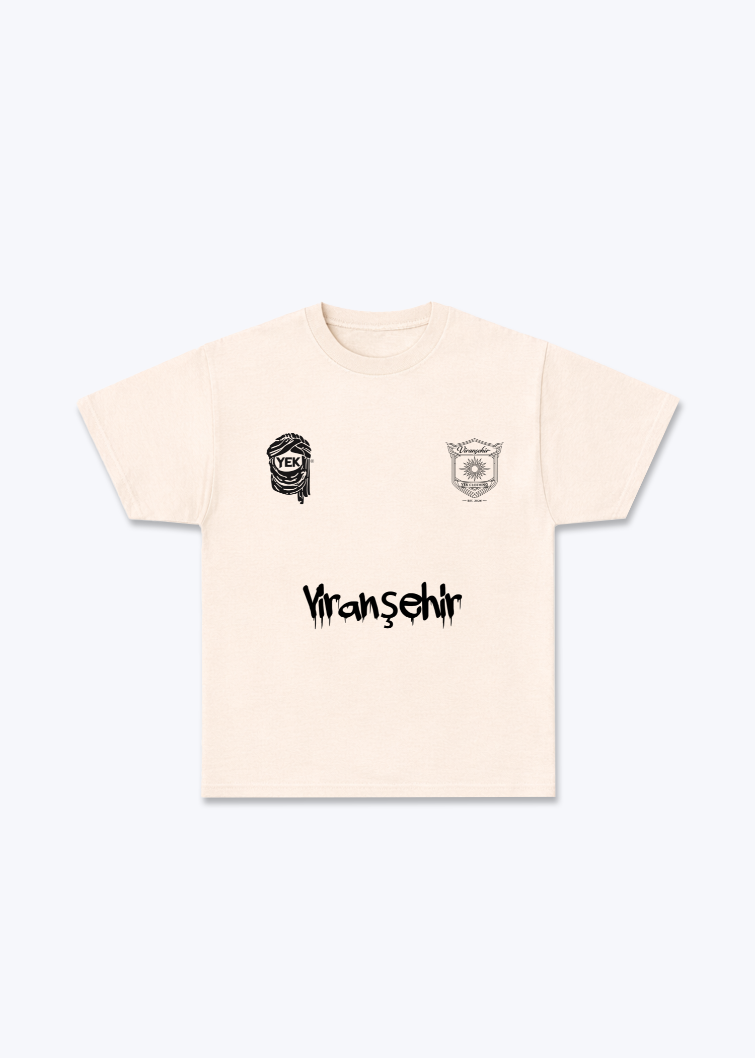 Viranşehir Jersey - Beige Front (Designed)