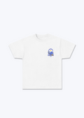 YEK Roj Blue T-Shirt - White Front (Designed)