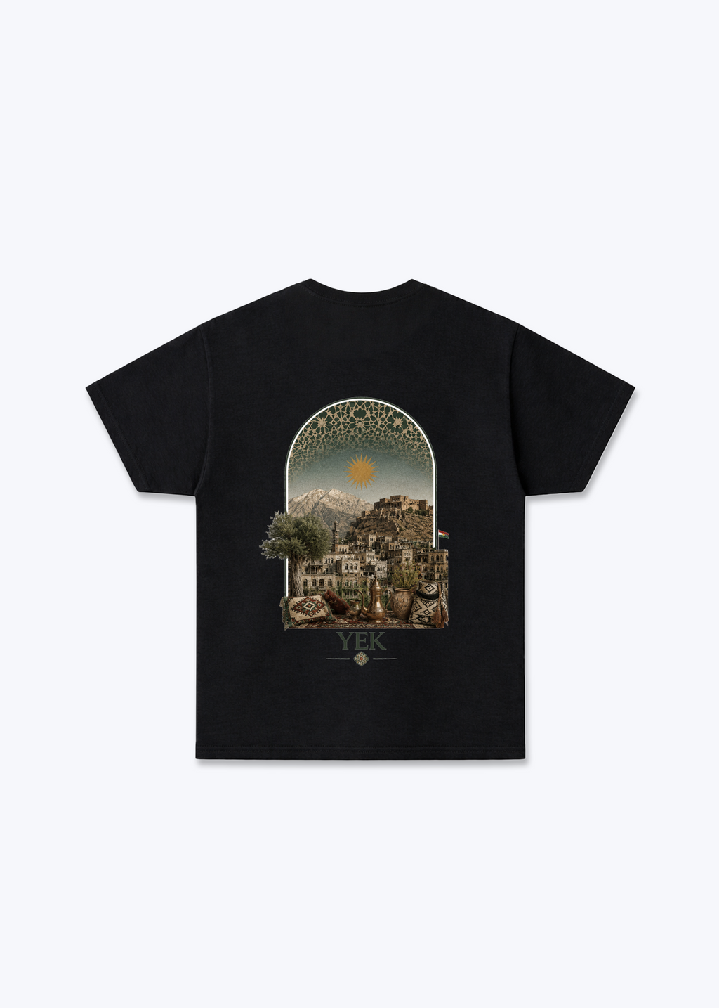 YEK Roj T-Shirt - Black Back (Designed)