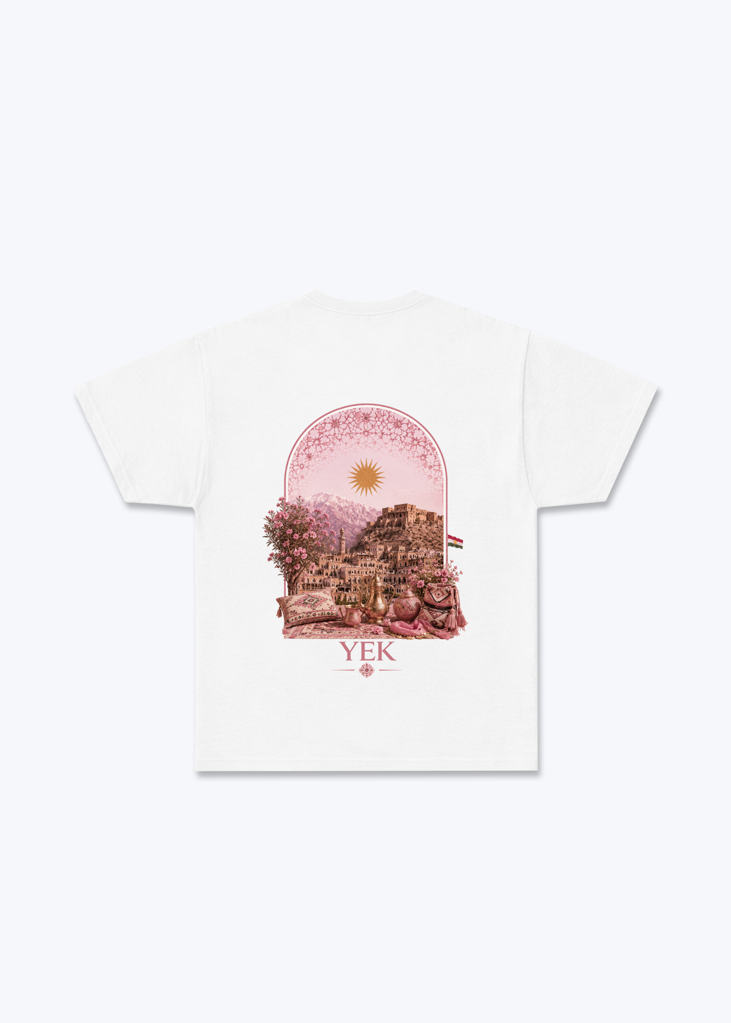 YEK Roje T-Shirt - White Back (Designed)
