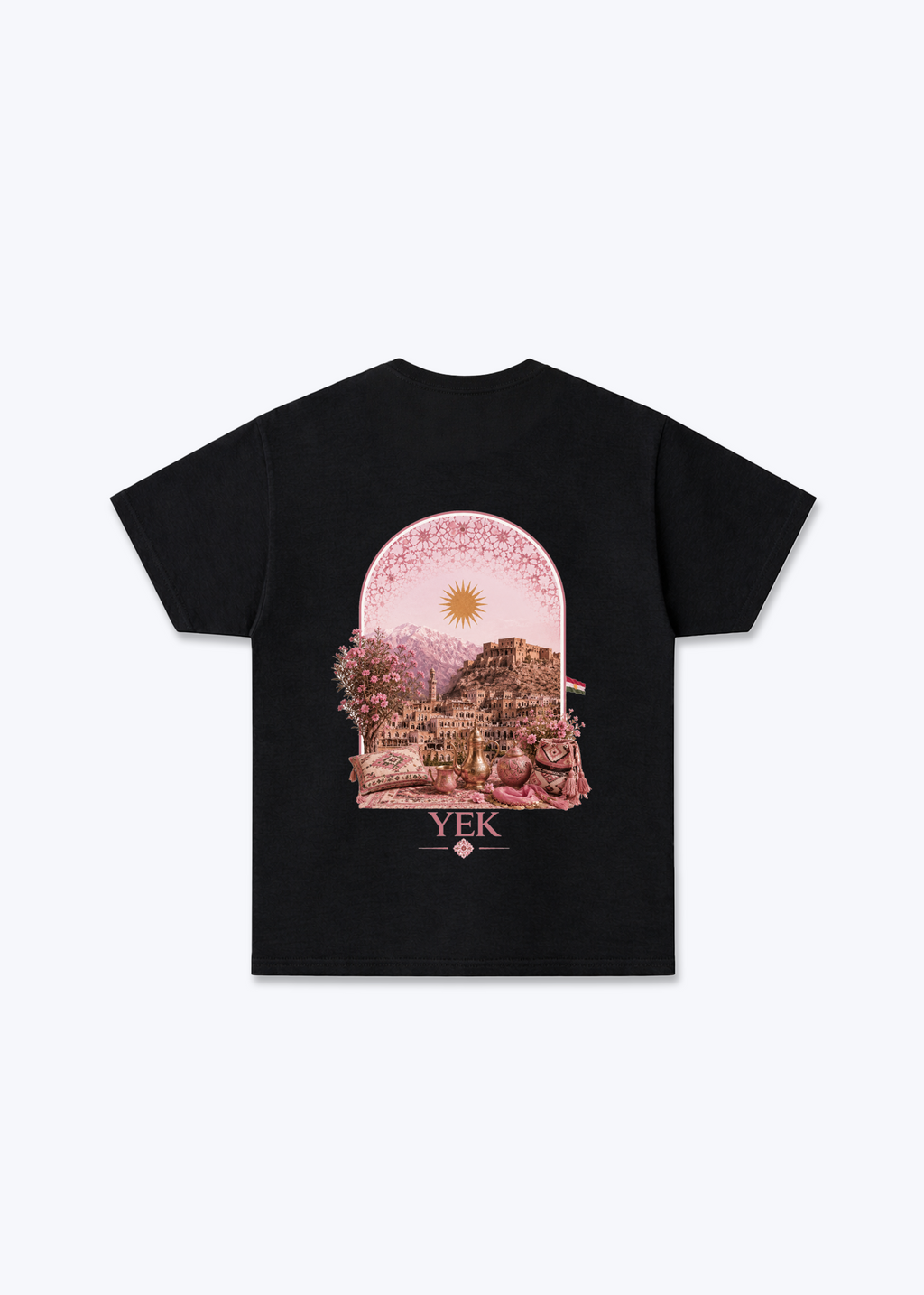 YEK Roje T-Shirt - Black Back (Designed)