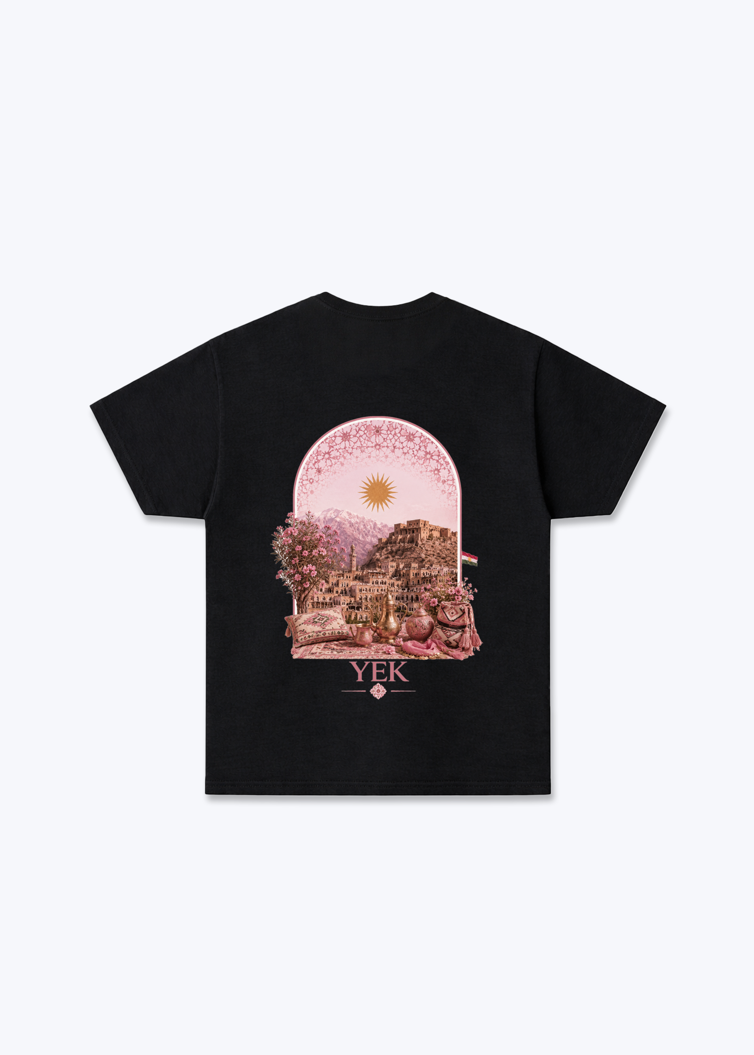 YEK Roje T-Shirt - Black Back (Designed)