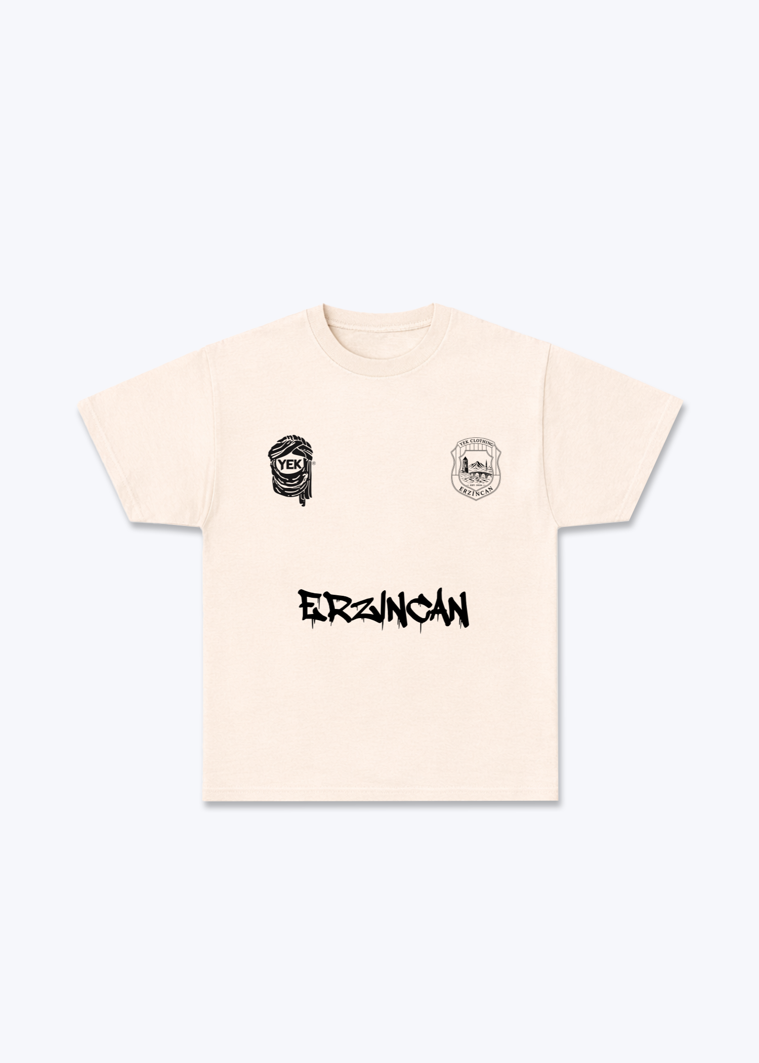 Erzincan Jersey - Beige Front (Designed)