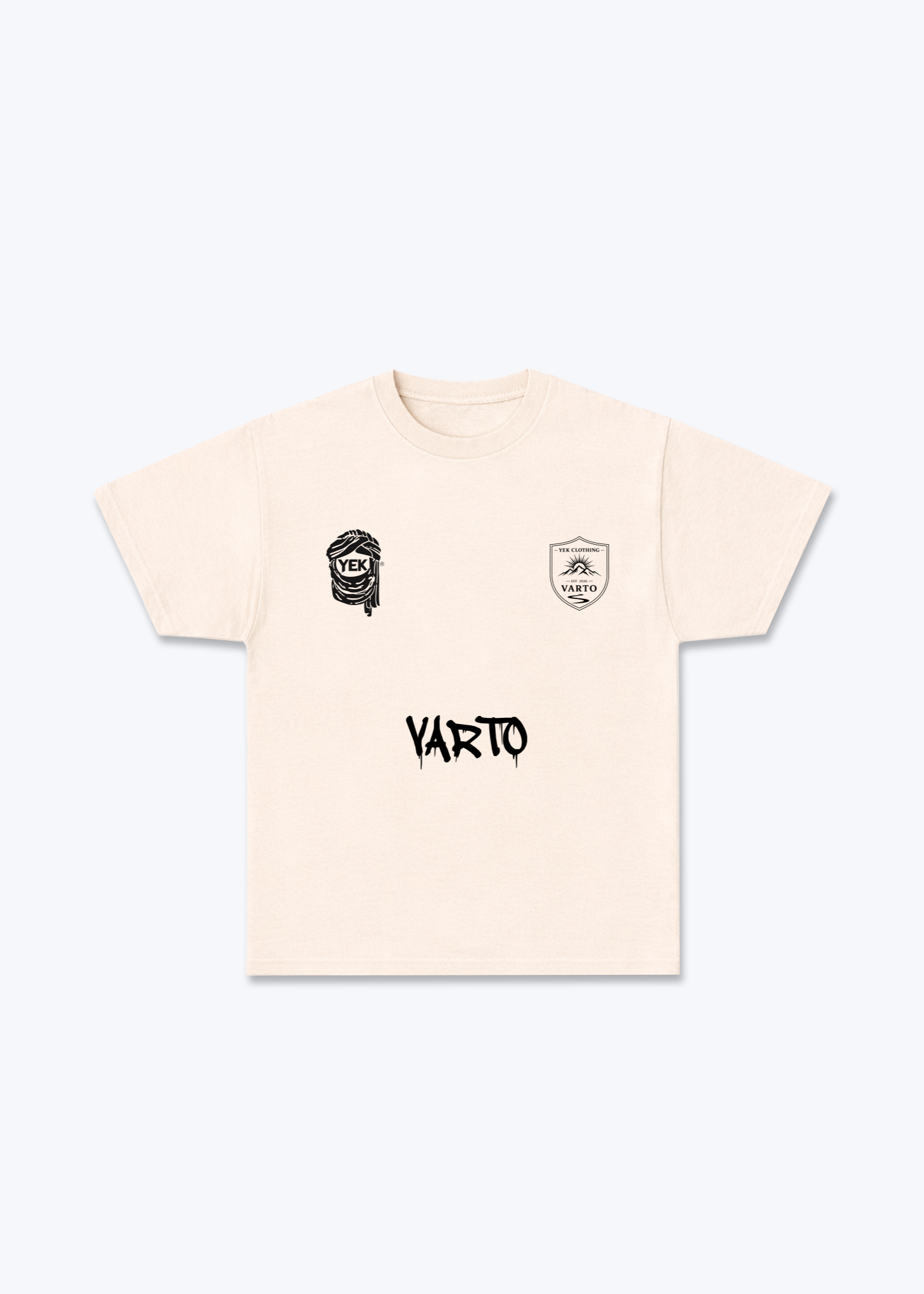 Varto Jersey  - Beige Front (Designed)