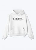 Kurdistan Hoodie - White Front (Designed)