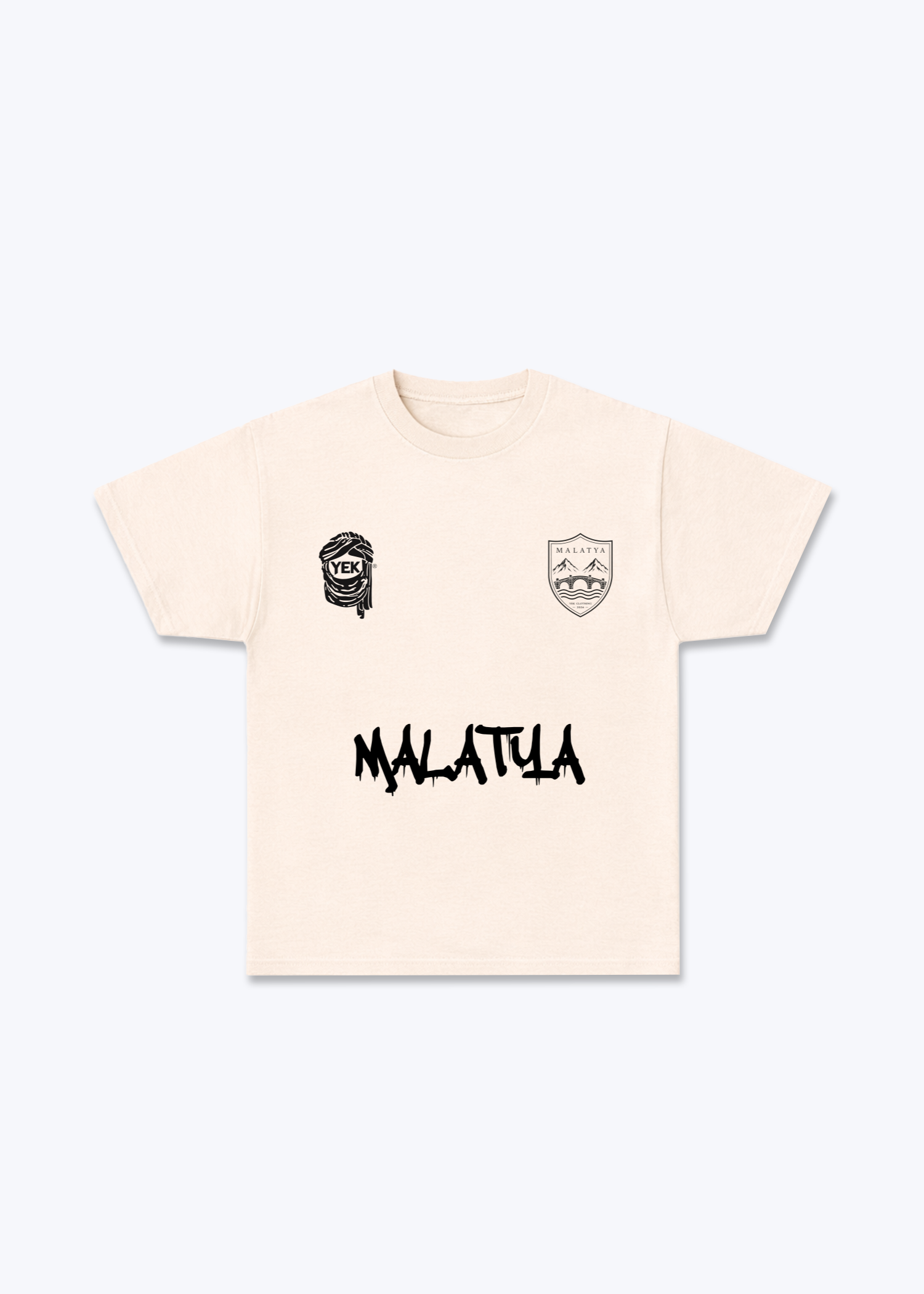 Malatya Jersey  - Beige Front (Designed)