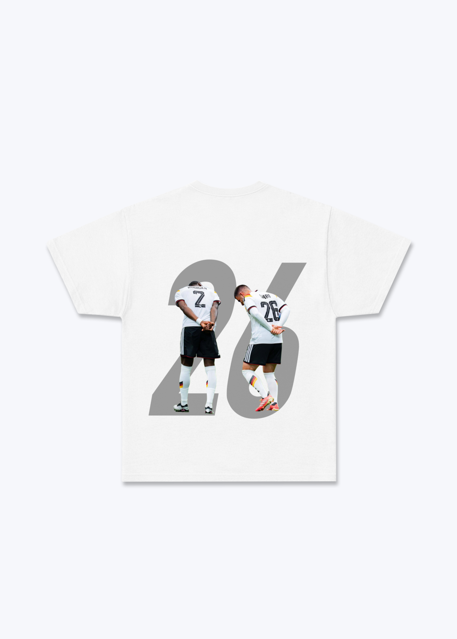 Undav T-Shirt - White Back (Designed)