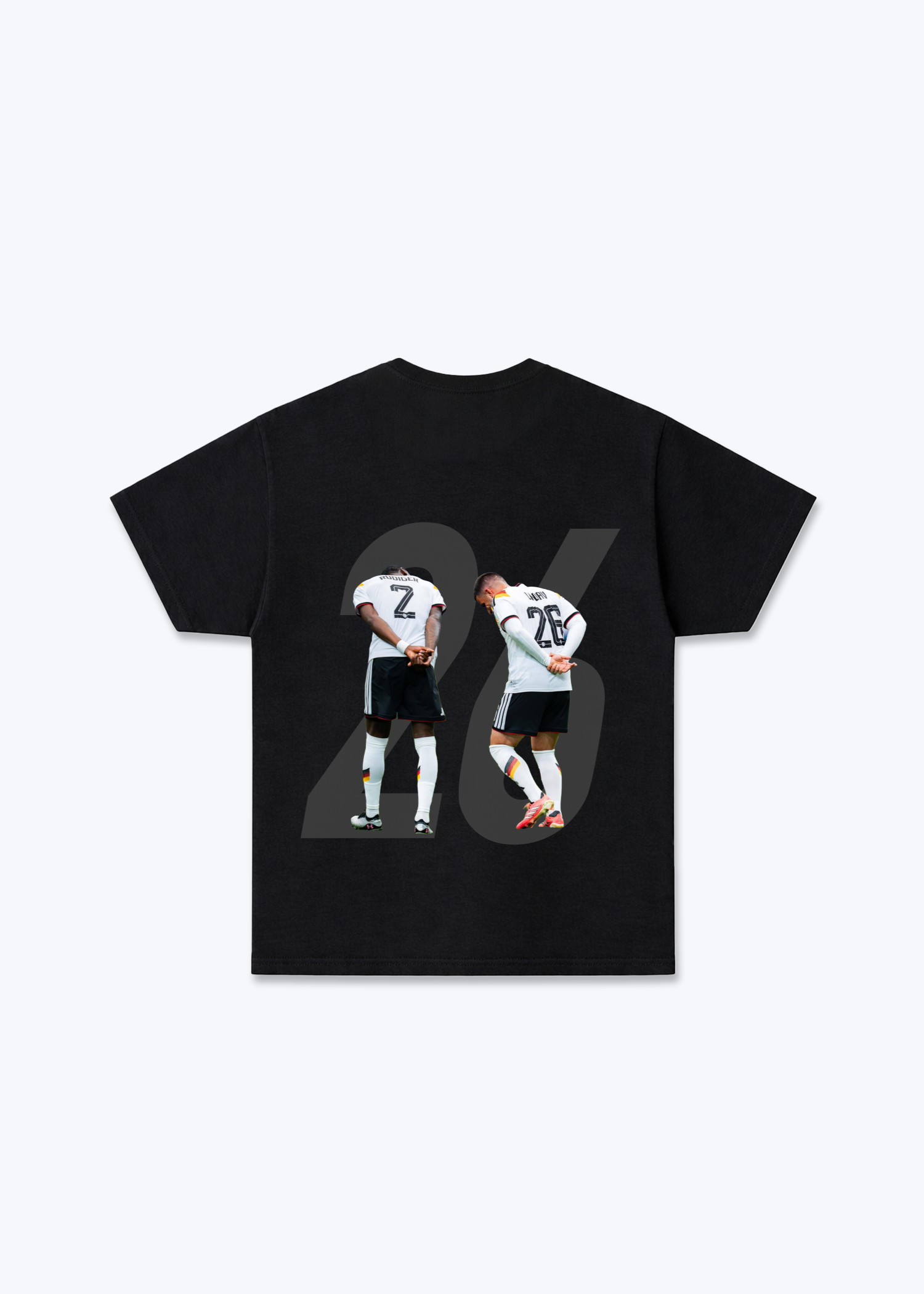 Undav T-Shirt - Black Back (Designed)
