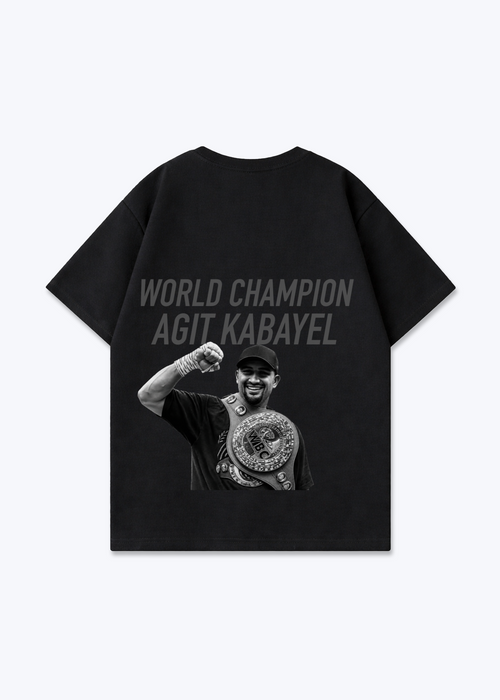 Agit Oversized T-Shirt - Black Back (Designed)