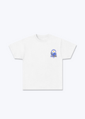 YEK Roj Blue T-Shirt - White Front (Designed)