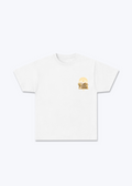 YEK Roj Gold T-Shirt - White Front (Designed)