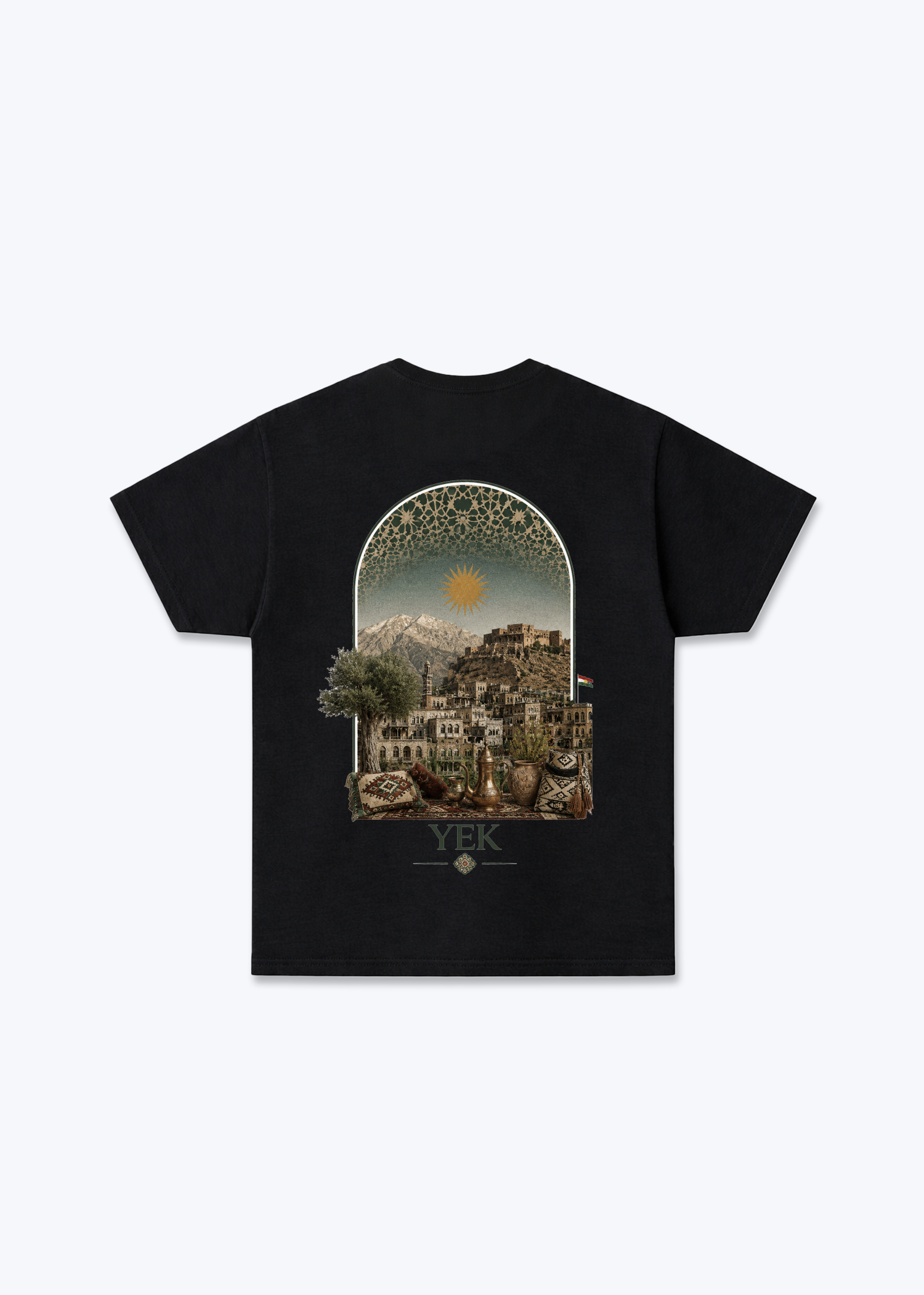 YEK Roj T-Shirt - Black Back (Designed)