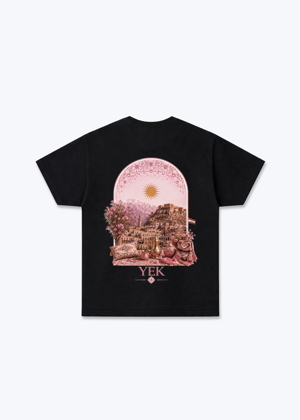 YEK Roje T-Shirt - Black Back (Designed)